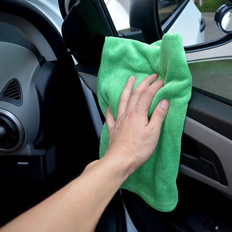 Microfiber Car Wash Towel Soft Cleaning Auto Car Care Detailing Cloths Wash Towel Duster Cleaning Accessories